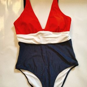 One piece bathing suit